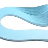 Бумага для квиллинга 01-02, голубой, пастельный, ширина 5 мм, 100 полос, 160 гр