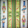 Салфетка для декупажа "Король и солдат", квадрат, размер 33х33 см, 3 слоя