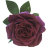 Брошь-роза из фоамирана, 10 см, арт. QS-ROFOM-005