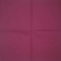 Салфетка для декупажа "Однотонная - Фуксия", квадрат, размер 33х33 см, 2 слоя