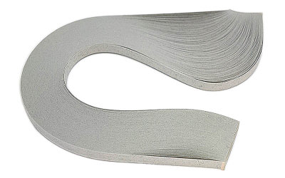 Бумага для квиллинга, серый стальной, ширина 5 мм, 150 полос, 130 гр 150 одноцветных полосок (5х300мм), 130 гр.
