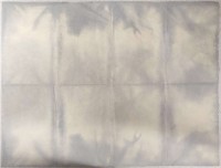Корейская бумага ханди ручной выделки, микс серо-фиолетовый белый, лист А4+, арт. 7063-2