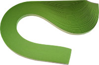 Бумага для квиллинга, зеленый светлый, ширина 2 мм, 150 полос, 130 гр