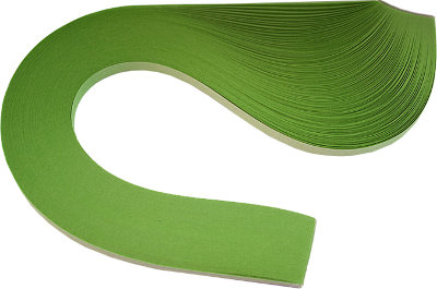 Бумага для квиллинга, зеленый светлый, ширина 2 мм, 150 полос, 130 гр 150 одноцветных полосок (2х300мм), 130 гр.