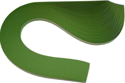 Бумага для квиллинга, зеленый травяной, ширина 2 мм, 150 полос, 130 гр 150 одноцветных полосок (2х300мм), 130 гр.
