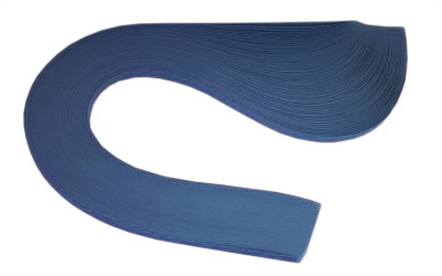 Бумага для квиллинга, голубой  темный, ширина 2 мм, 150 полос, 130 гр 150 одноцветных полосок (2х300мм), 130 гр.