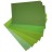 Листовая бумага для крупных элементов №21, 5 зеленых оттенков, 210х148мм, плотность бумаги 130 гр.
