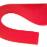 Бумага для квиллинга, красный гибискус, ширина 1,5 мм, 150 полос, 130 гр