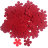 Дырокольные бумажные вырубки "Красный микс", 25мм, 100 шт., арт. QS-99M-199-04