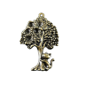 Шарм-подвеска бронзовая "Деревце со зверьком", 1 шт., 34х22 мм, арт. AL-31646