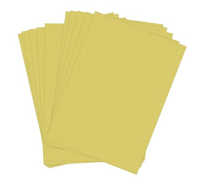 Цветная блестящая бумага ЗОЛОТОЙ МЕТАЛЛИК, А4+, 10 шт., 120г/м3, артикул 8910 Цветная двусторонняя блестящая бумага ЗОЛОТОЙ МЕТАЛЛИК, А4+, точный размер 23х33 см., 10 шт., 120г/м3
В набор входит 10 листов золотистой бумаги размером формата А4. Плотность бумаги 120 г/кв.м. 
Предназначена для бумажного творчества.