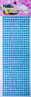Камушки клеевые из пластмассы "Алмаз" синие 506 шт., арт. QS-ED5062
