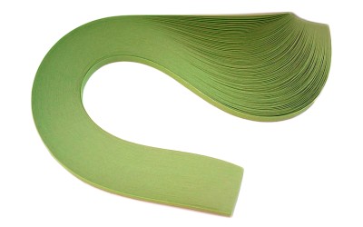 Бумага для квиллинга, зеленый весенний, ширина 3 мм, 150 полос, 130 гр 150 одноцветных полосок (3х300мм), 130 гр.