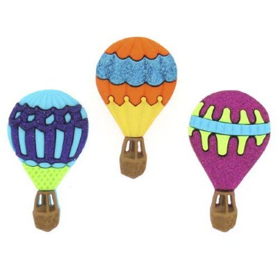 Набор пуговиц &quot;Assorted Items-Hot Air Balloons&quot;, 6969 Набор пуговиц "Assorted Items-Hot Air Balloons", 6969