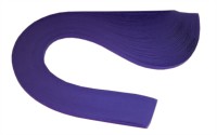 Бумага для квиллинга, фиолетовый темный, ширина 1 мм, 150 полос, 130 гр