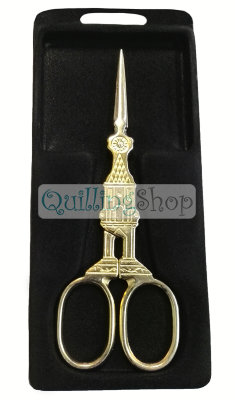 Ножницы металлические для рукоделия золото, ESG-102A, 146мм Металлические ножницы для рукоделия золото, ESG-102A, размер 146 мм
