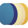 Вырубки картонные, малые овалы (разноцветный микс), CC-OS-5