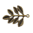 Шарм-подвеска бронзовая "Лист рябины", 1 шт., 35х28х2 мм, арт. AL-51579