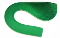 Бумага для квиллинга, зеленый изумрудный, ширина 2 мм, 150 полос, 130 гр