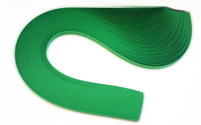 Бумага для квиллинга, зеленый изумрудный, ширина 2 мм, 150 полос, 130 гр 150 одноцветных полосок (2х300мм), 130 гр.