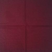 Салфетка для декупажа "Однотонная - Вишня", квадрат, размер 33х33 см, 2 слоя