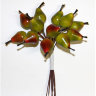 Декоративный букетик (зеленые груши), DKB068