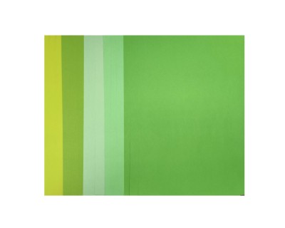 Листовая бумага для крупных элементов №21, 5 зеленых оттенков, 105х148мм, плотность бумаги 130 гр. зеленый микс, 5 зеленых тонов по 3 листа каждого тона, 15 листов, 105х148 мм, 130 гр.