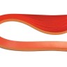 Бумага для квиллинга металлик, оранжевое мерцание, ширина 1,5 мм, 150 полос, 120 гр
