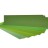 Листовая бумага для крупных элементов №21, 5 зеленых оттенков, 105х295мм, плотность бумаги 130 гр.