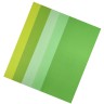 Листовая бумага для крупных элементов №21, 5 зеленых оттенков, 105х295мм, плотность бумаги 130 гр.