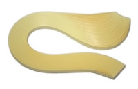 Бумага для квиллинга 01-13, желтый, пастельный, ширина 7 мм, 100 полос, 160 гр