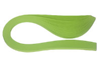 Бумага для квиллинга зеленый липа, ширина 5 мм, 100 полос, 80гр.