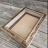 Глубокая рамка 3D - для квиллинга и объемных работ, багет кофейно-коричневый в обрамлении с паспарту, 16х23х5 см, арт. 993616240