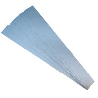 Бумага для квиллинга, градиент голубой-белый, ширина 30 мм, 25 полос, 120 гр., артикул GR0530295
