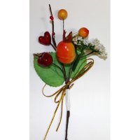 Декоративный букетик фруктово-ягодный, DKB045