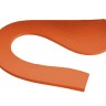 Бумага для квиллинга, ярко-оранжевый, ширина 1,5 мм, 150 полос, 130 гр