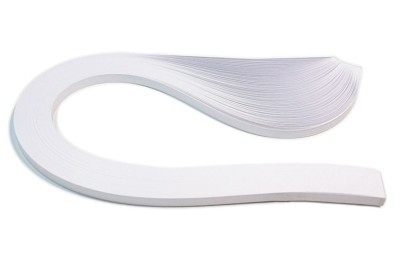 Бумага для квиллинга металлик, Shyne Opal белый перламутр, ширина 3 мм, 150 полос, 120 гр, арт. 3130103330SO 150 одноцветных полосок белого цвета с двухсторонним покрытием и перламутровым эффектом  (3х330мм), 120 гр.