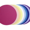 Вырубки картонные, малые круги (разноцветный микс), CC-CS-3
