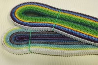 Набор разноцветных гофро-полосок  МИКС 3605, 36 полос, 10х550 мм