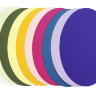 Вырубки картонные, большие овалы (разноцветный микс), CC-OL-1