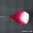 Лепестки пиона волнистые бело-красные (на проволоке), 8х6 см, 10 шт., арт.TLND-009