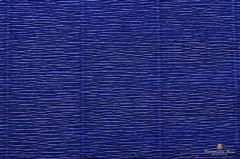 Крепированная бумага в рулоне (50х250см, 180гр.), цвет 555 темно-синий Крепированная бумага в рулоне (50х250см, 180гр.), цвет 555 темно-синий