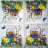 Салфетка для декупажа "Пасхальная традиция", 25х25 см, 1 слой, арт. SDS-R024