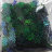 Блестки темно-зеленые "Цветы", 9х9мм, арт. GDF43130