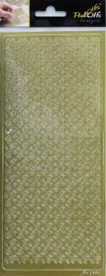 Наклейки &quot;Полосы CL1&quot; / Золото, A-P-0459-G A-P-0459-G Наклейки "Полосы CL1" / Золото                     Золотые наклейки Peel-Offs (Нидерланды)
В набор входит 1 лист наклеек формата 10х23см с  8-ю длинными полосками из бантиков на золотом фоне.