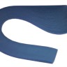 Бумага для квиллинга, голубой  темный, ширина 1,5 мм, 150 полос, 130 гр