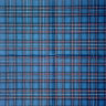 Салфетка для декупажа "Орнамент в синюю клетку", квадрат, размер 33х33 см, 3 слоя