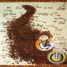 Салфетка для декупажа "Сорта кофе", 33х33 см, 3 слоя, арт. SDL-PM-002