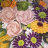 Картина "Цветочная корзина", квиллинг, 25х25см, GRPK-023
