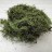 Зеленый сухой мох для поделок, 10 гр., артикул 44488